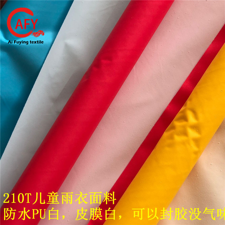 Waterproof polyurethane raincoat