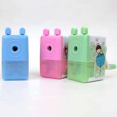 Bestselling Creative Handheld Cartoon Single-Hole Pencil Sharpener Cute Rabbit Pencil Sharpener Student Stationery