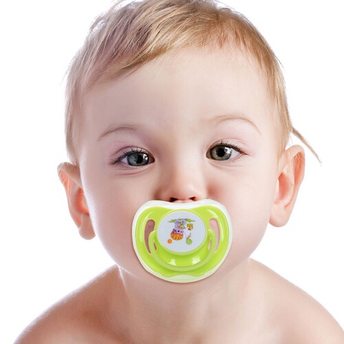 Baby pacifier baby cartoon pattern newborn pacifier comfort thumb baby silicone pacifier
