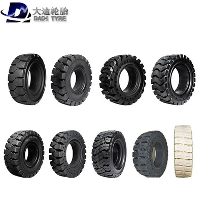 合力杭叉龍工叉車專用輪胎減震帶孔實心輪胎充氣輪胎可配套輪辋