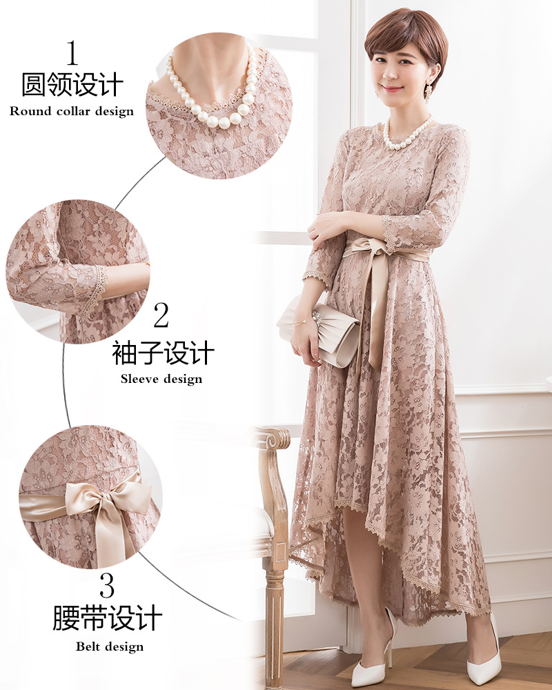 Robe femme CUI YING en Dentelle ne - Ref 3328968 Image 30