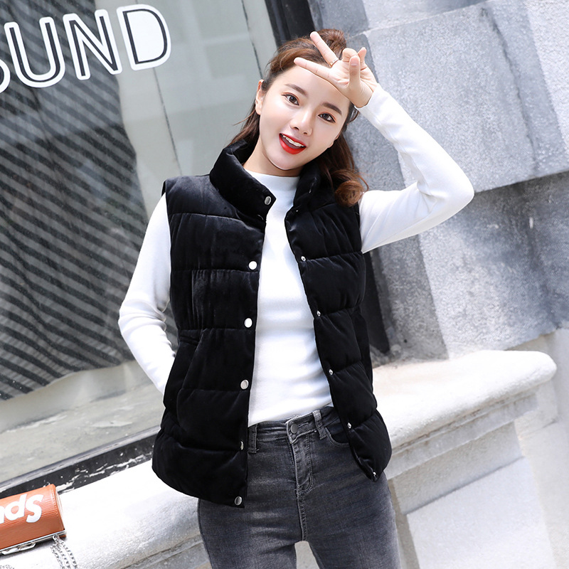 Gilet femme MARQUE INDéPENDANTE en Velours d or - Ref 3317344 Image 6