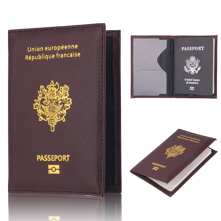 Портмонетница из качественного полиуретана, защитный чехол, держатель для карт, дорожная сумка, Франция