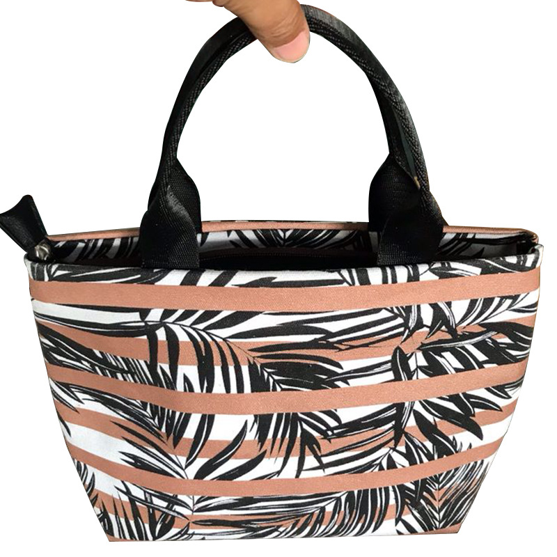 工厂直销手提帆布包 保温午餐帆布包定制  可加印logo