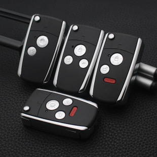 Suitable for Honda 2 1 3 1 2 3 key Accord Fit sports car folding key modified shell European horizontal key