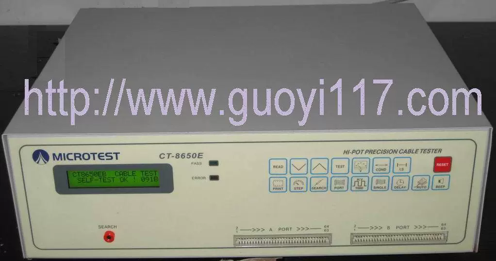 В машине испытания провода поставки запаса CT-8650E быстрые ремонт и коррекция