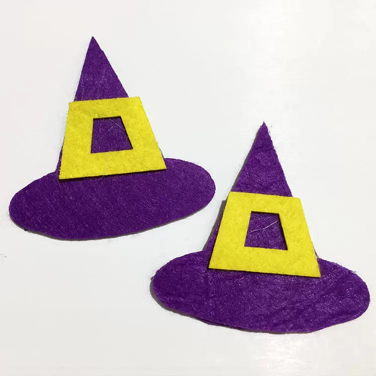 热销激光万圣节 鬼节巫师帽子DIY儿童发箍发饰 服装配件