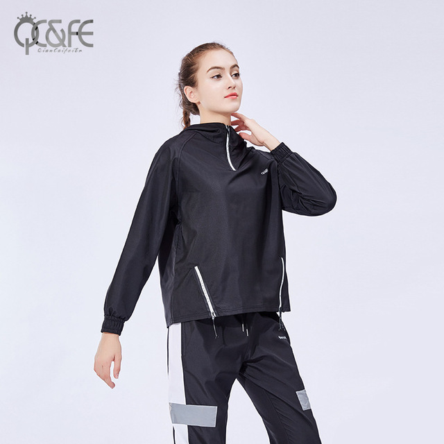 Autumn New Loose Recreational Cap Sports Blouse Long Sleeve Yoga Fitness Suit for Women Running