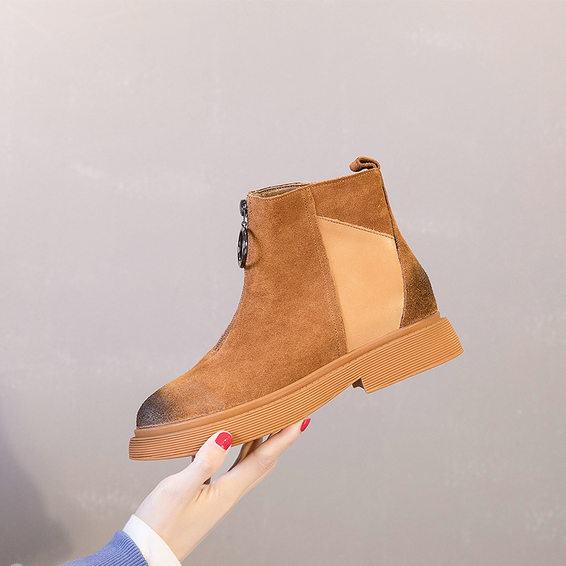 Bottes femme en En cuir - Ref 3355089 Image 8