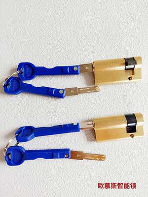 金欧天防盗门电子锁芯指纹应急锁芯ｃ级锁芯纯铜配件工厂直销价|ms