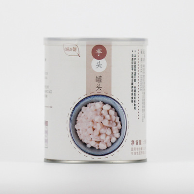 味在鲜 芋头丁罐头即食糖水罐头 奶茶甜品专用原料 900g*12罐一件|ru