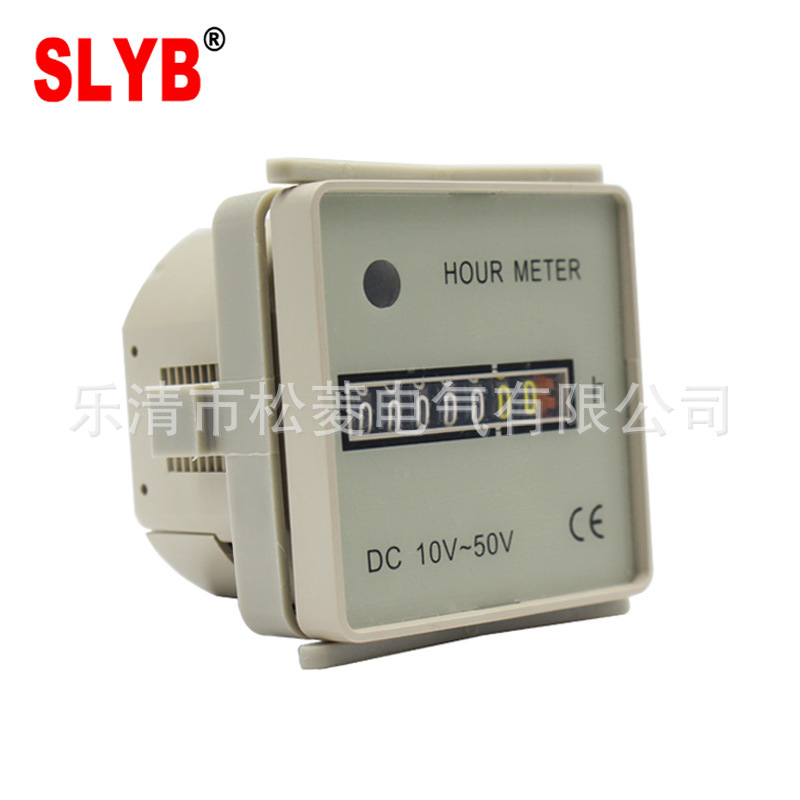 工业计时器HM-1工业设备电机累时器hour meter一件起批智能数显