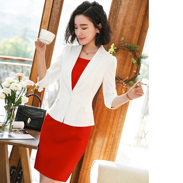 New Professional Suit Spring Fashion Professional Dress Workwear