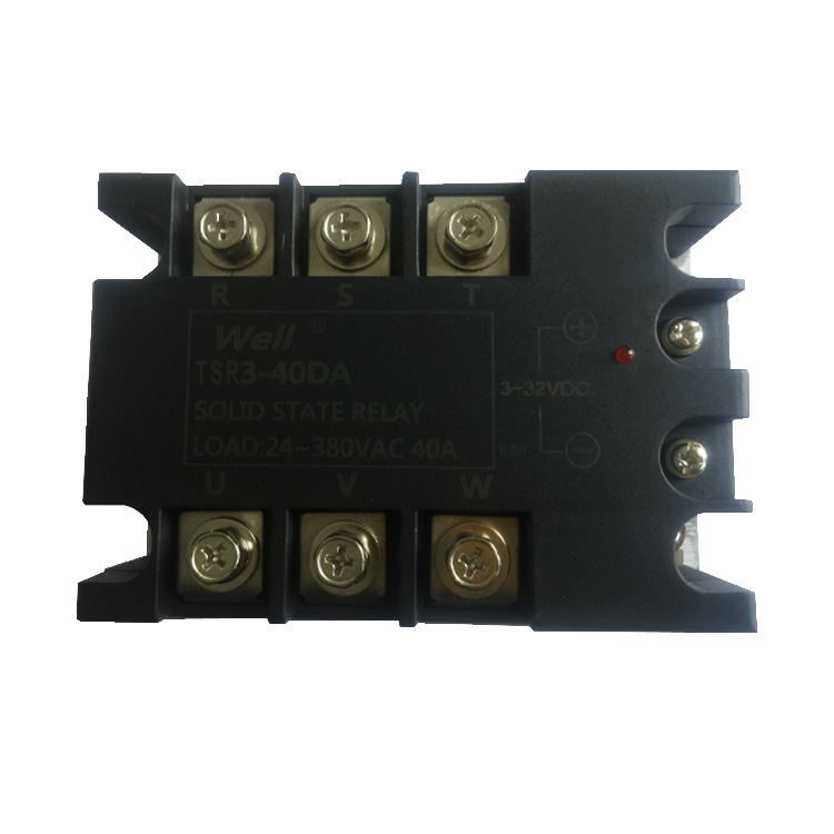 Well唯乐三相固态继电器 TSR3-40DA   SSR工厂直销