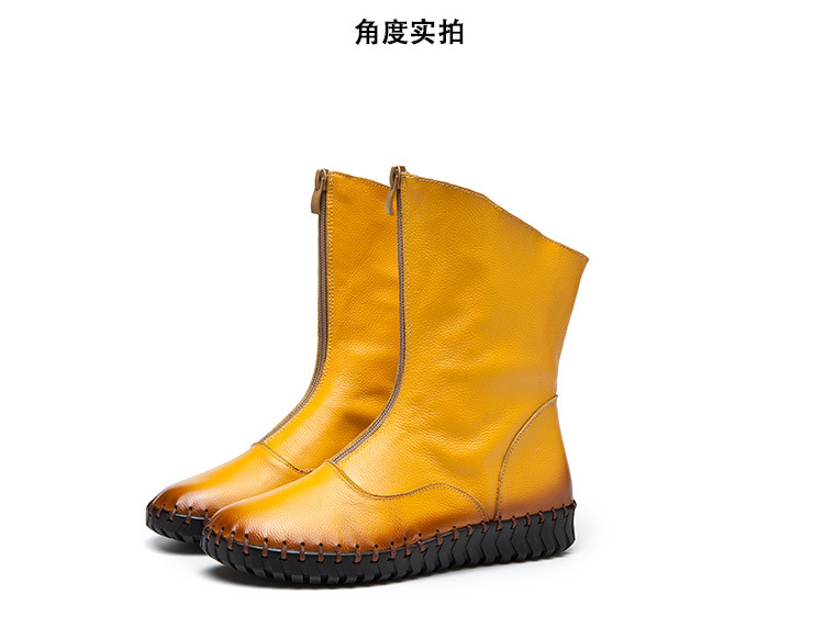 Bottes femme en En cuir - Ref 3354787 Image 40