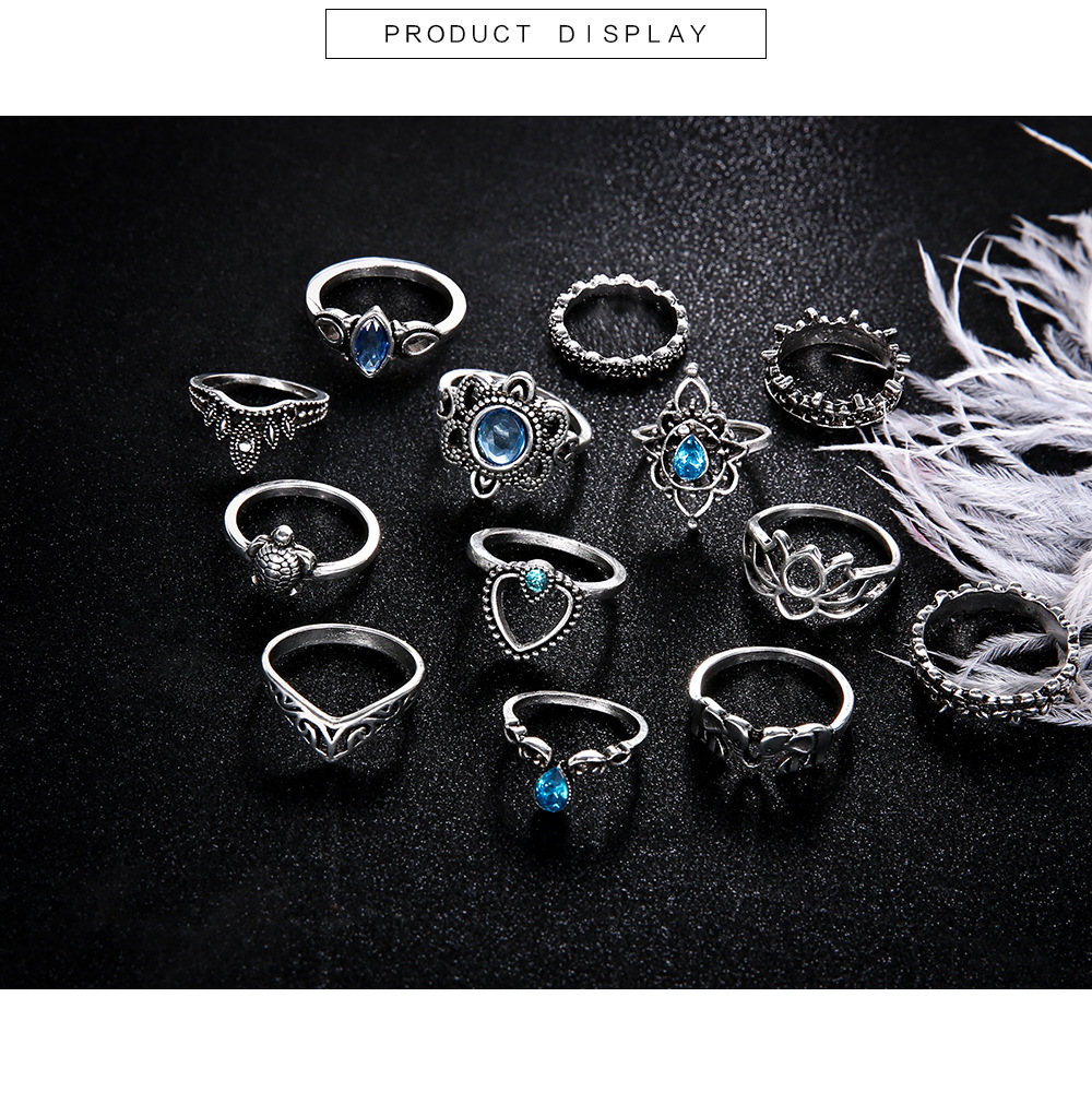 Fashion Geometric Alloy Plating Artificial Gemstones Women's display picture 6