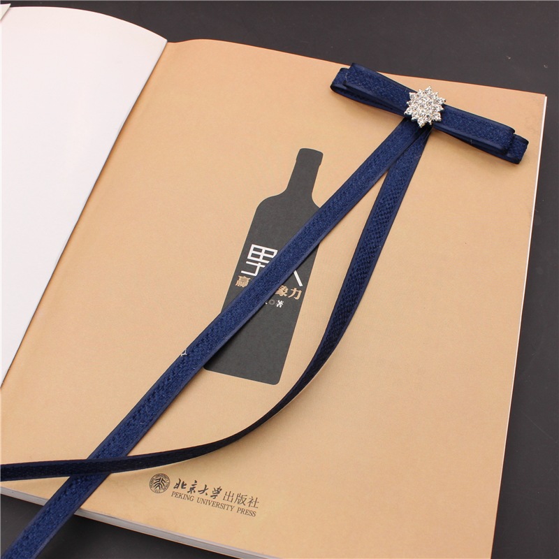 韓版細長領結飄帶 學院風領結配飾 現貨批發領結 1cm寬領帶女