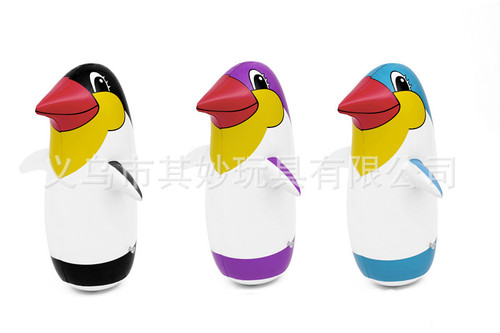 36 inflatable tumbler toy dolphin penguin tumbler sandbag toy gift rabbit tumbler