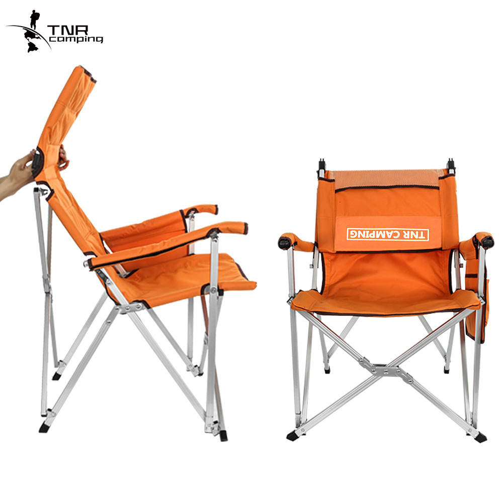 TNR户外折叠椅靠背可折叠便携钓椅铝合金钓鱼椅野外家大川椅夹棉|ms