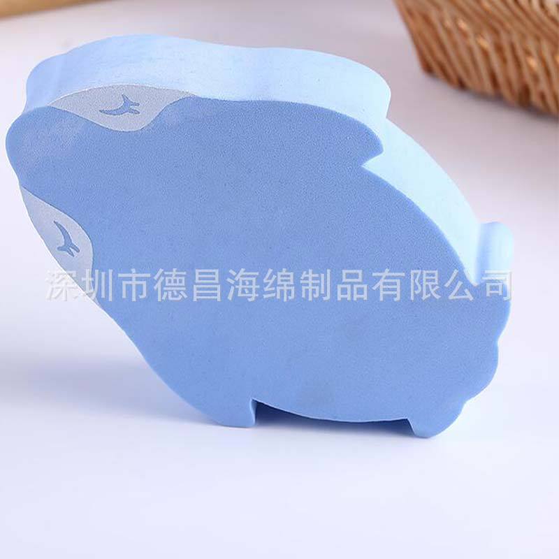 企鹅款宝宝搓澡海绵 pva吸水海绵 婴幼儿搓澡海绵 无痛搓澡海绵