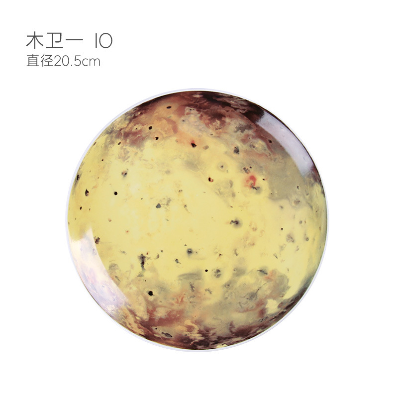 Universo creativo decoración astronauta chasis nórdico moderno de cerámica planeta placa colgante decoración de la pared placa al por mayor