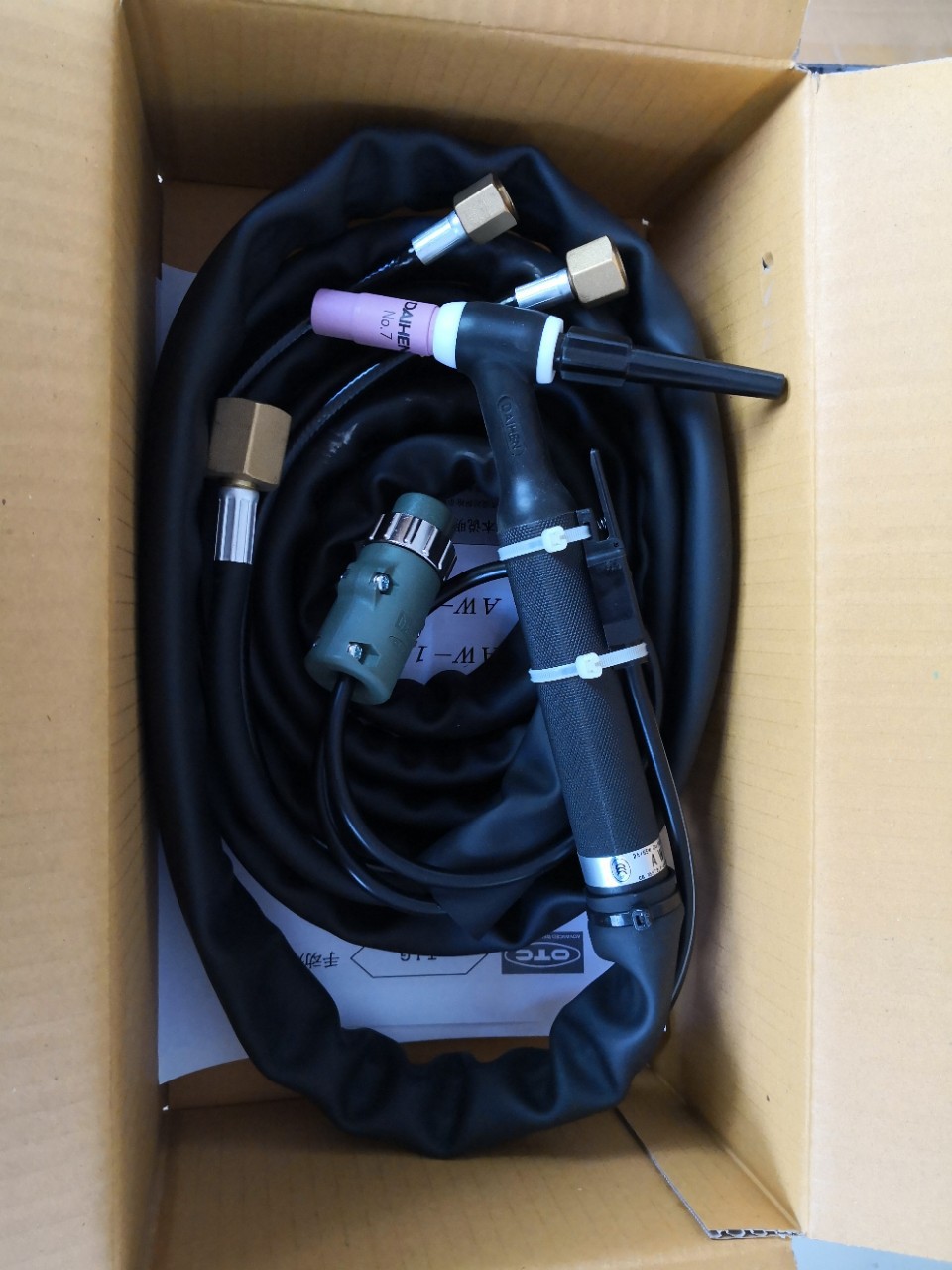 OTC水冷氩弧焊枪AW-18