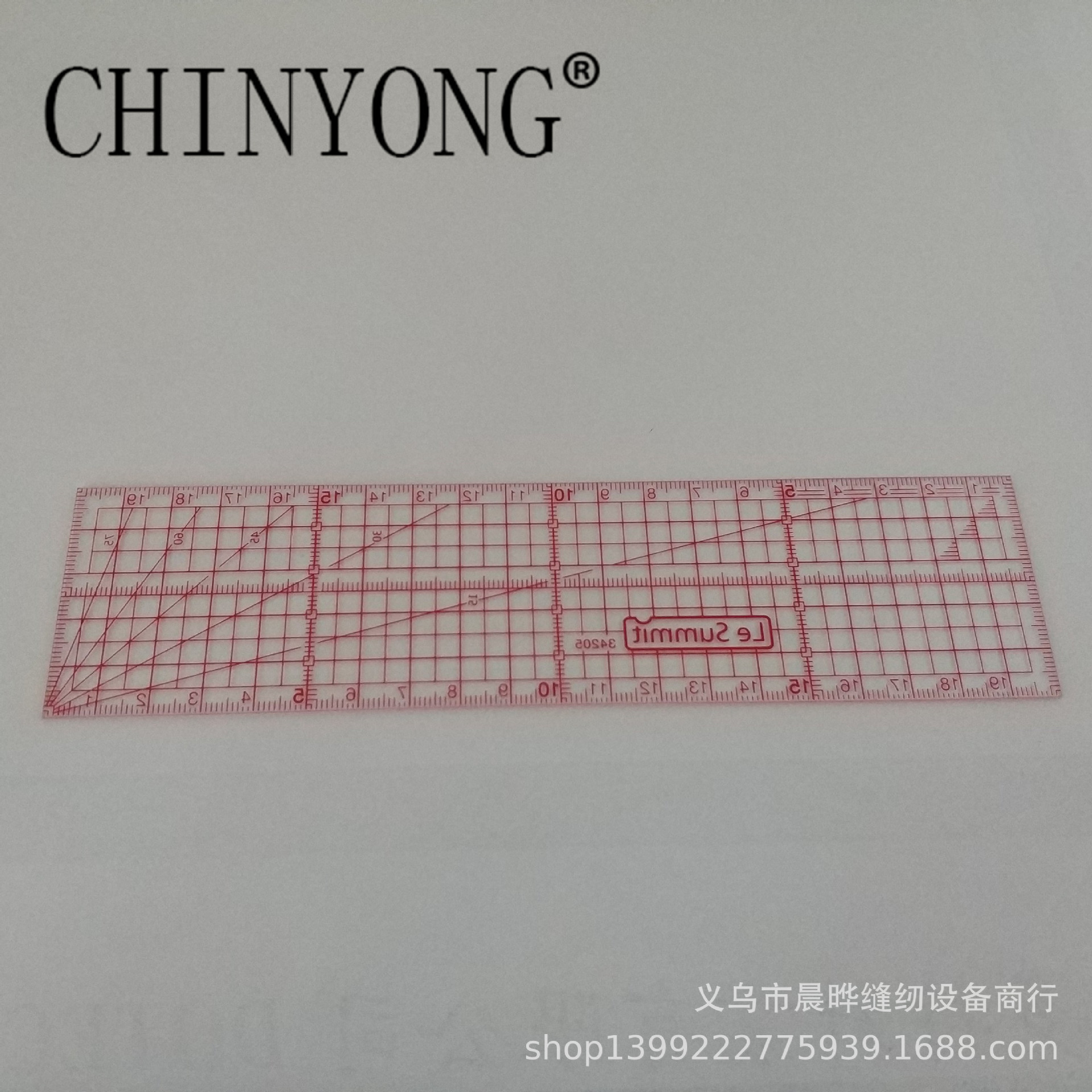 家用拼布工具拼布尺直尺长尺短尺塑胶尺软尺拼布尺划线尺超薄高透