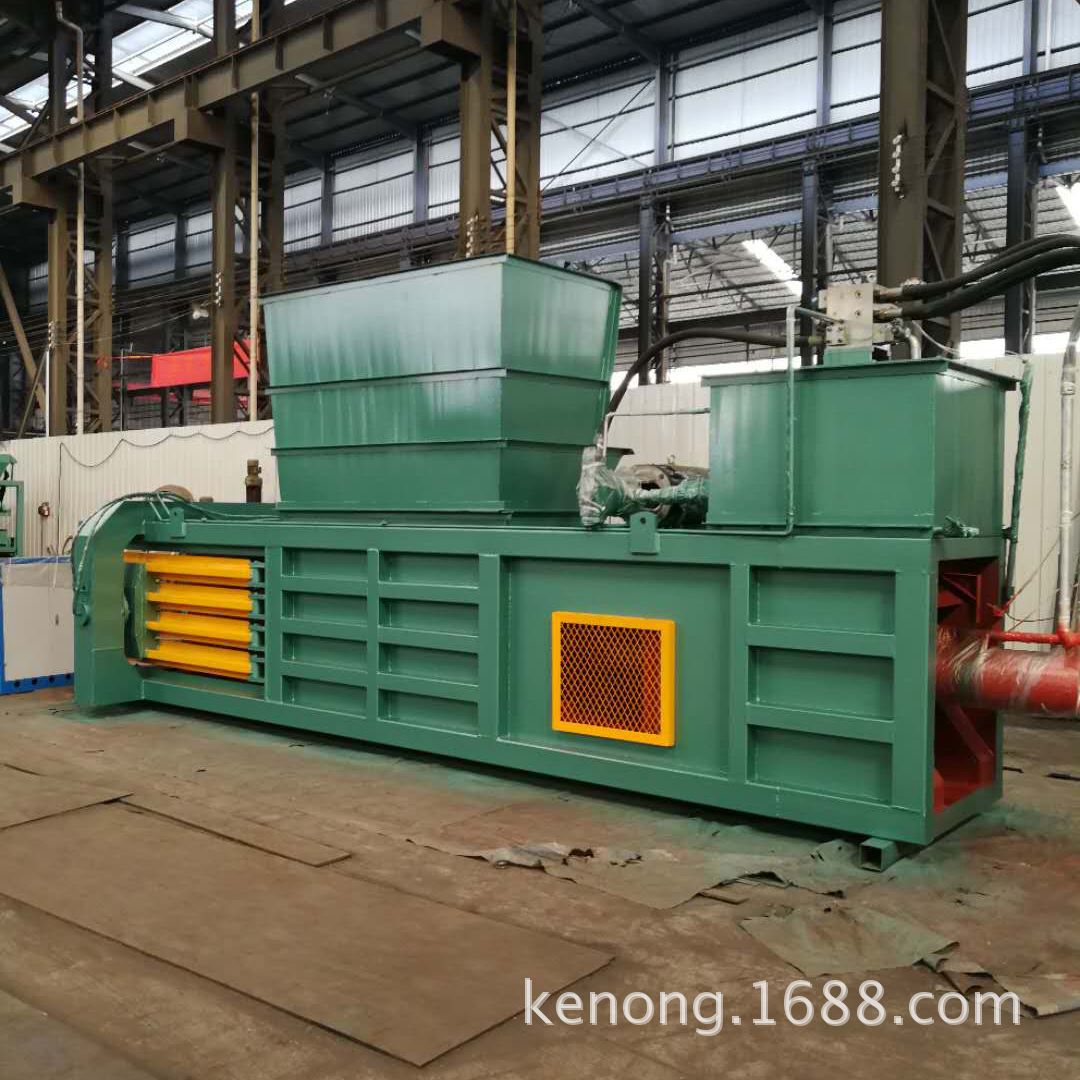 厂家 卧式全自动塑料废品捆包机 160废品打 边脚料压缩打全自动打