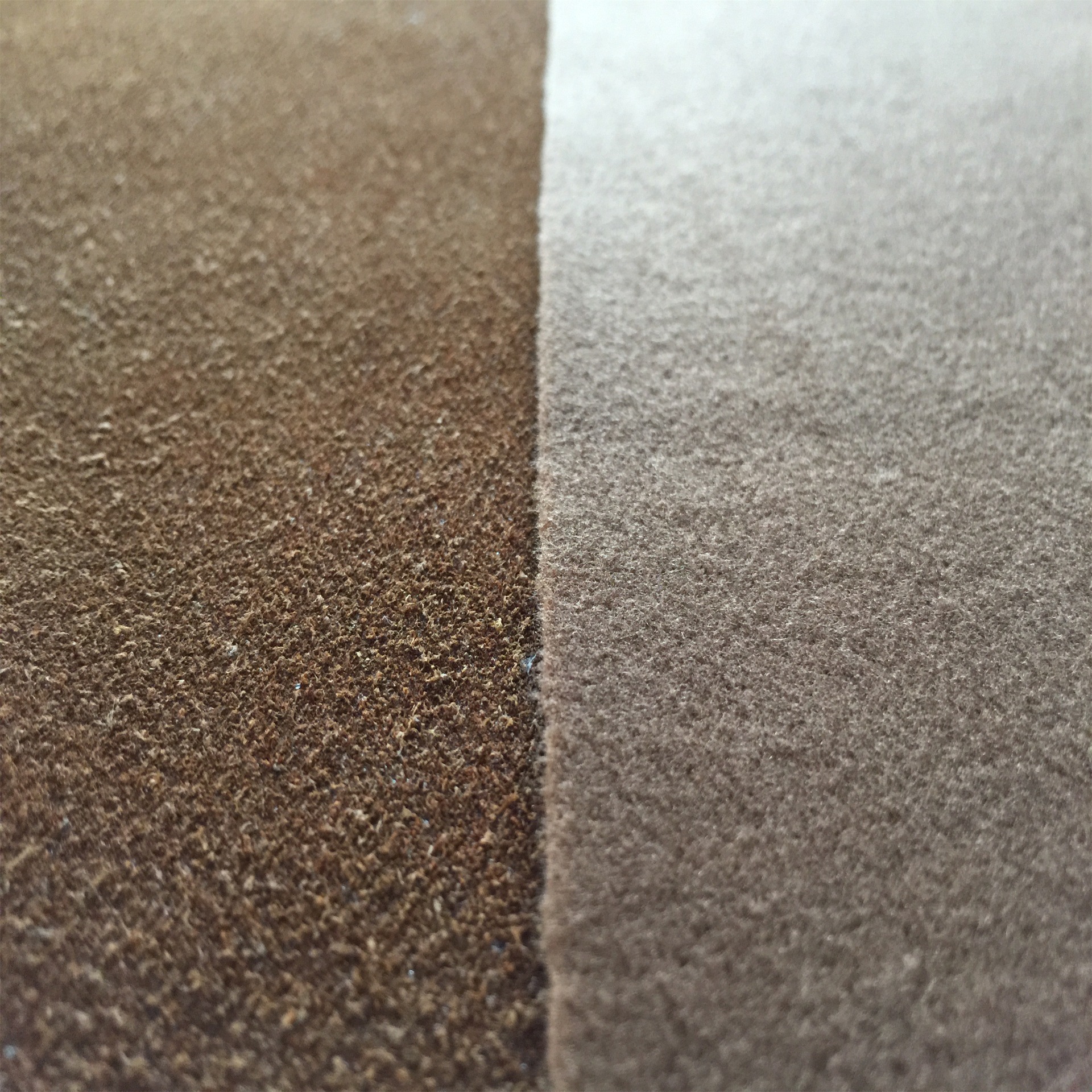 工厂直销 弹力布 经编布 真皮粉植绒布 真皮绒 仿皮布 适合鞋材