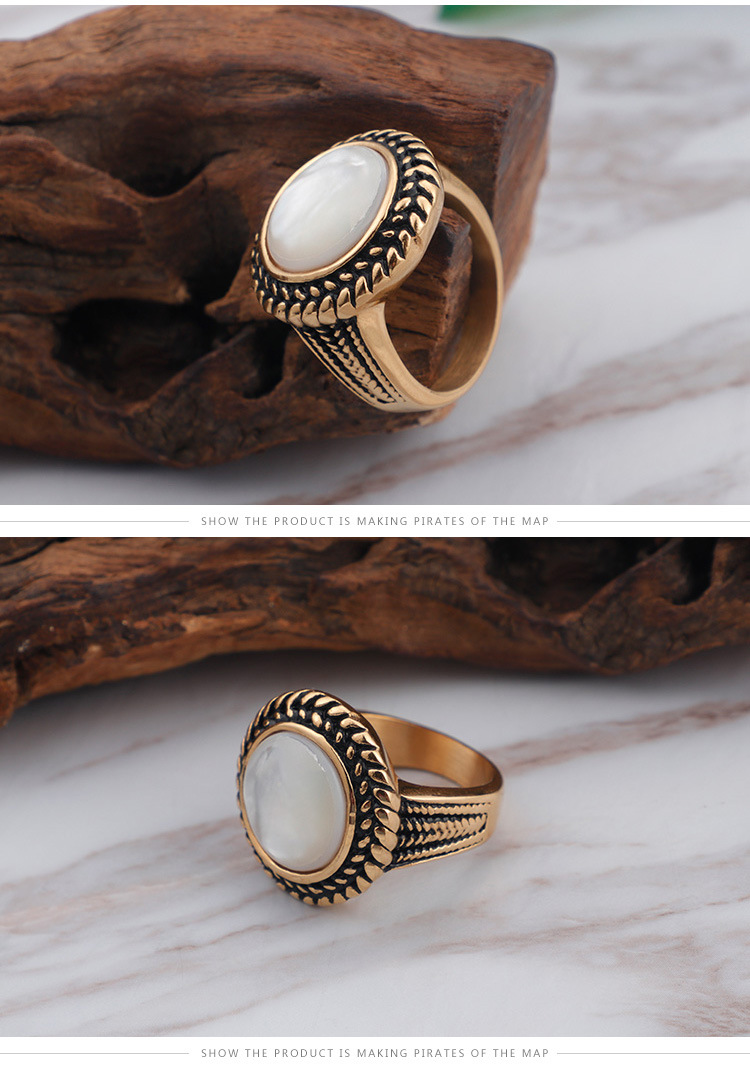 Festival Occasion Stainless Steel 18K Gold Plated Fashion Geometric