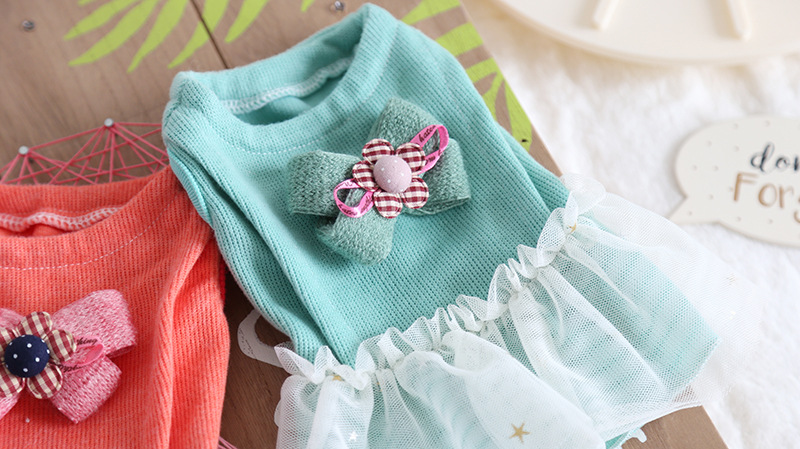 立体蝴蝶结法风裙