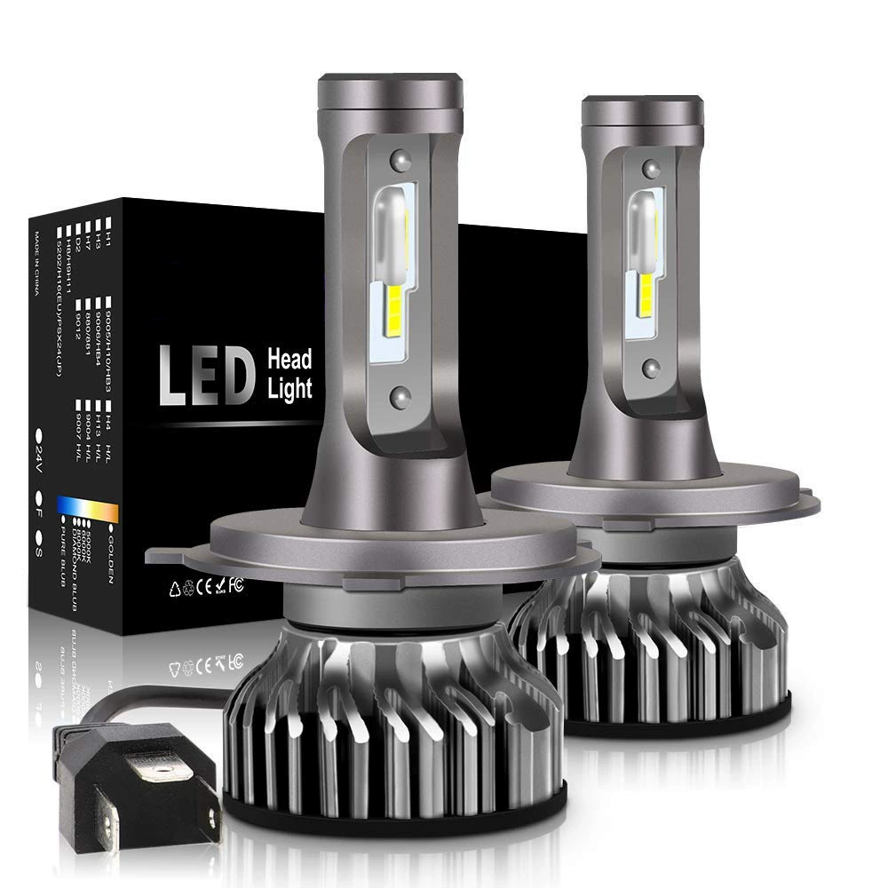 Взрывная автомобильная LED-фара H7 H4 H11 9005 9006 H13 9007, дальний и ближний свет