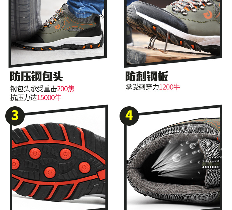 Chaussures de sécurité - Dégâts de perçage - Ref 3405119 Image 10