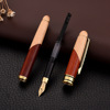 Retro wooden pen business wood pens custom -made company company logo office conference presented wooden pen