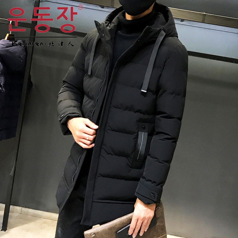 廠家直銷棉衣男中長款加厚2018秋冬新款休閑男式棉襖男裝棉衣外套