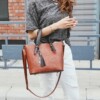 Shoulder bag, capacious purse, one-shoulder bag, 2019, Korean style