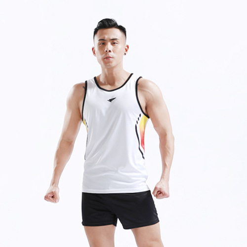 New track and field suit set, unisex, breathable, quick-dry, competition track and field clothing, running suit, group purchase and wholesale