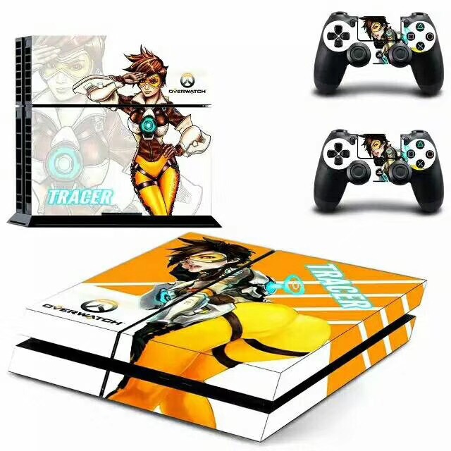 ps4 贴纸 无痕磨砂贴膜 机身贴 炫彩贴 skin sticker vinyl matt