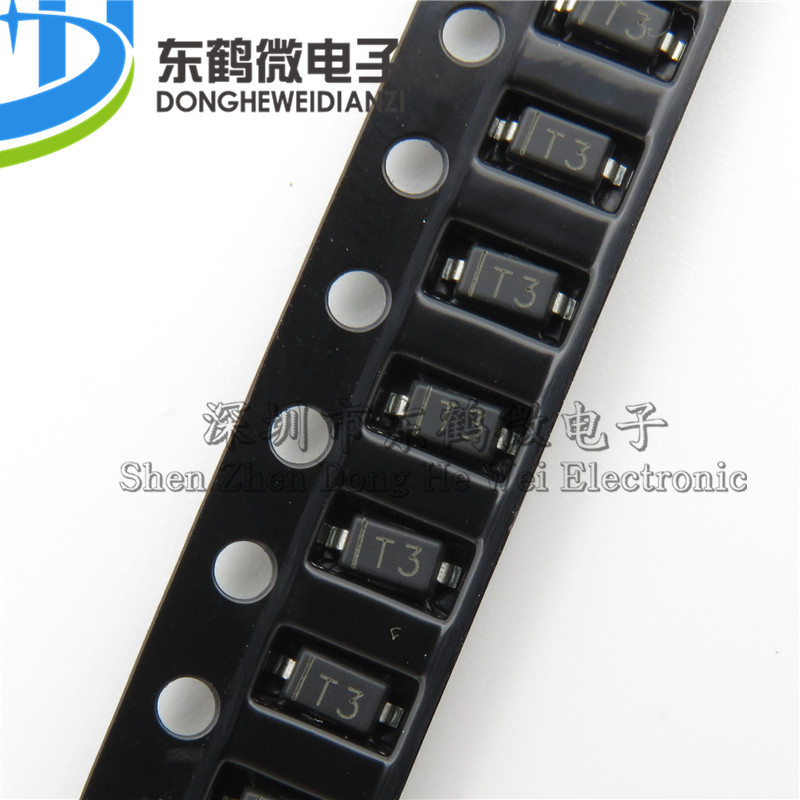 BAV21W SOD123 丝印T3 贴片二极管 开关二极管 BAV21 3K/盘