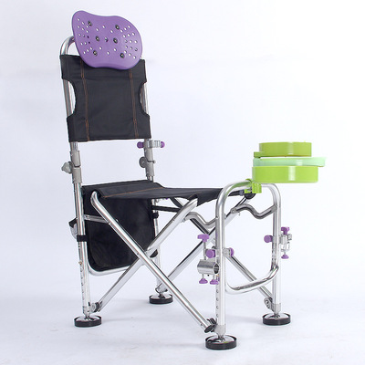 Cross border new pattern Fishing Chair fold aluminium alloy Fishing chair Corners Lifting Folding chair Manufacturer