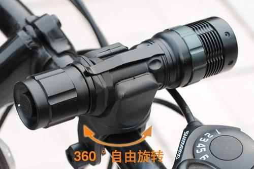 Bicycle light stand 360 degree rotating bicycle light stand mountain bike bicycle flashlight stand bicycle accessories