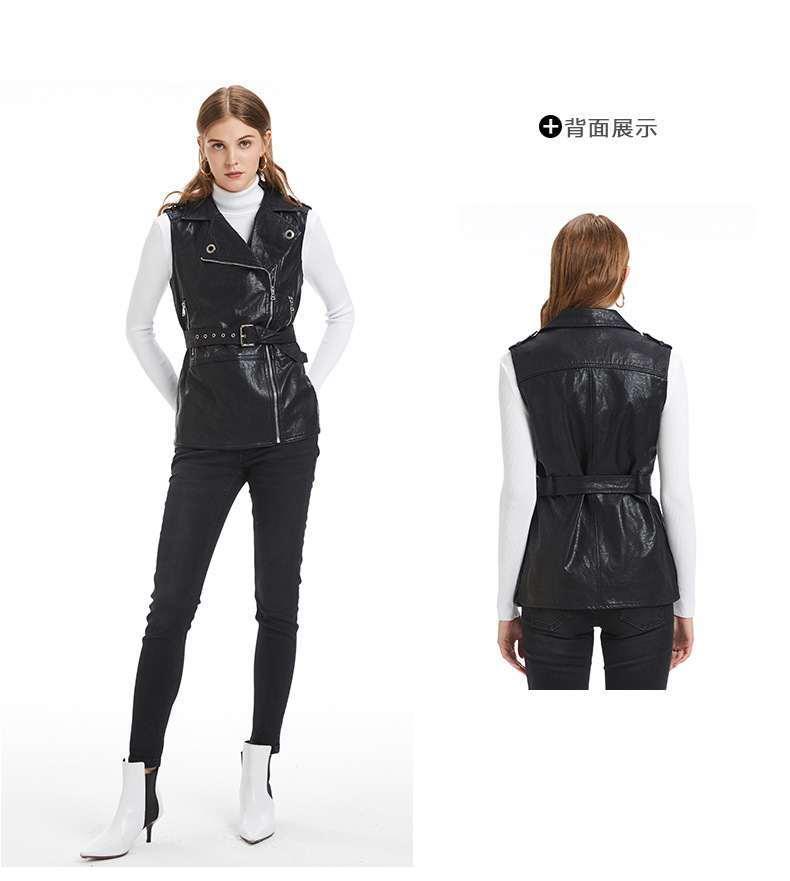 Gilet femme TRACK SEVEN en En cuir - Ref 3317536 Image 25