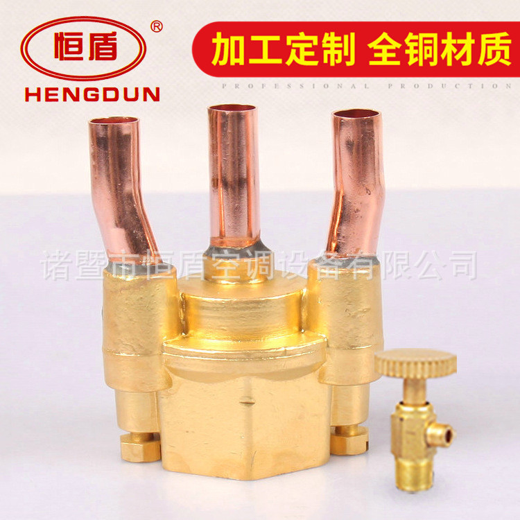专业供应 非标三进三出集水头 非标黄铜件