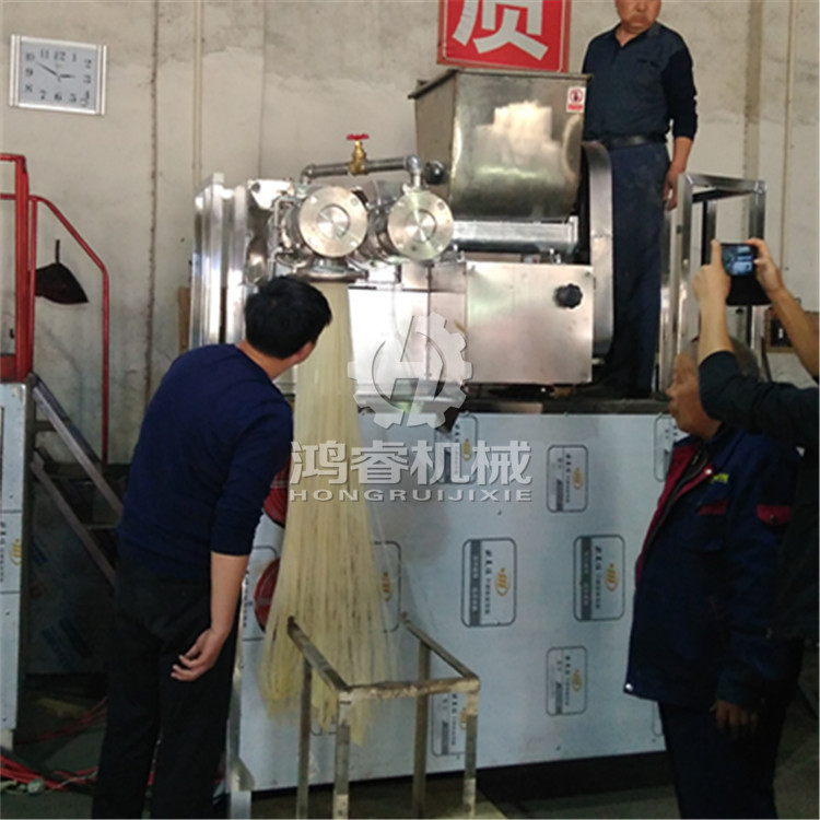 全自动简单易操作糍粑设备大型商用鲜湿米粉机湖南米粉机