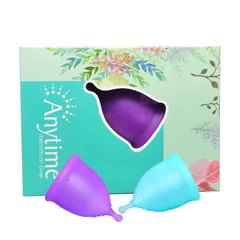 Anytime Medical-Grade Silicone Menstrual Cup Elegant Boxed 35ml Short Handle Moon Cup Silicone Cup Menstrual Cup