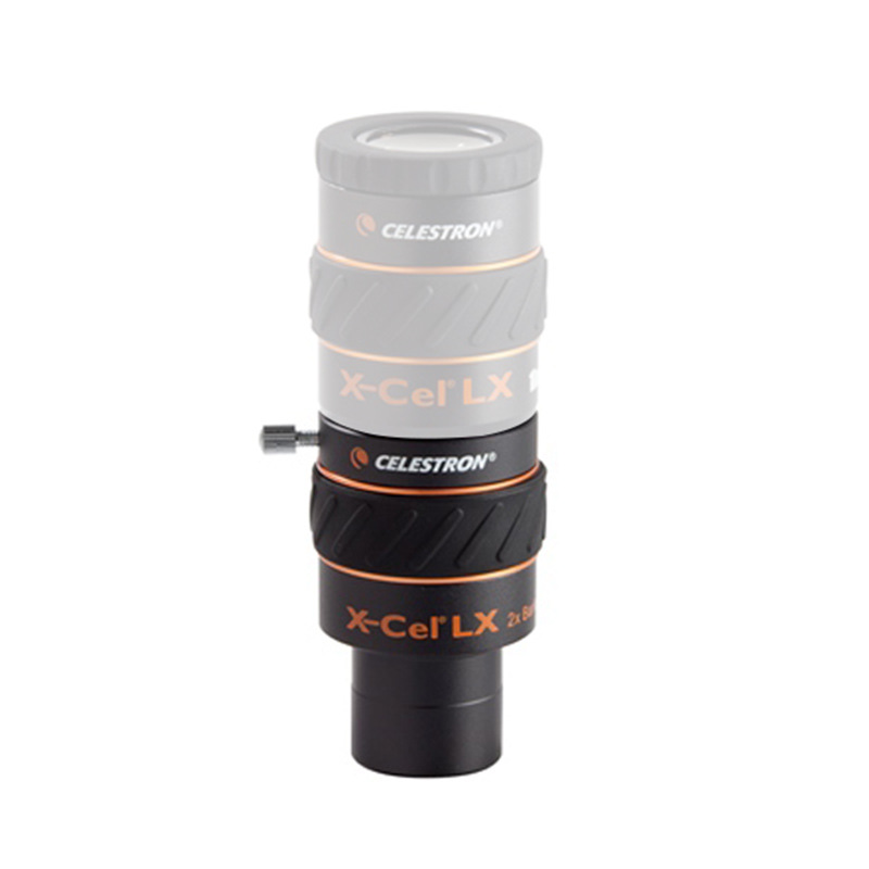 thumbnail image 2 of Celestron X-CEL LX Telescope Eyepieces - 2.3mm To 25mm & 2X/3X Barlow Lens, 60° FOV, 1.25" 2 of 4