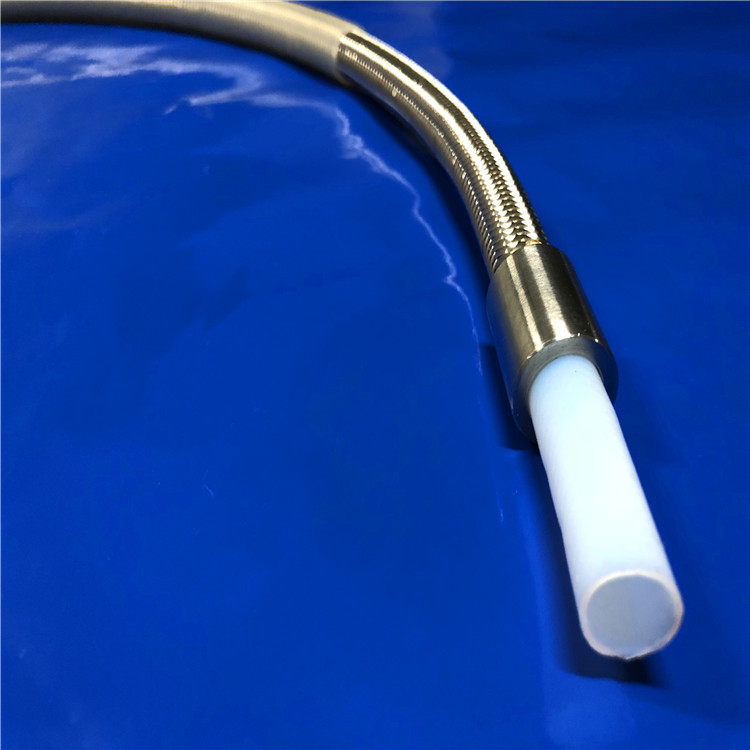 GREATFLEX厂家直销不锈钢编织食品级四氟PTFE硅胶软管