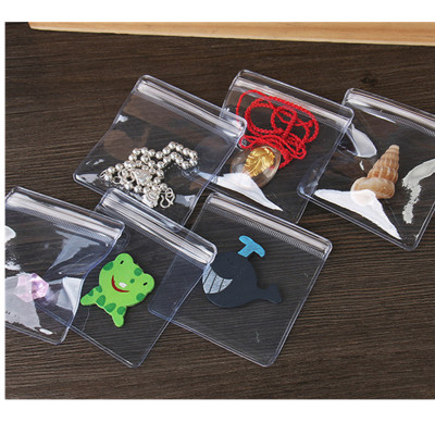 PVC珠宝首饰7*10cm*26丝文玩透明收纳密封袋子硬币袋翡翠收纳袋核|ms