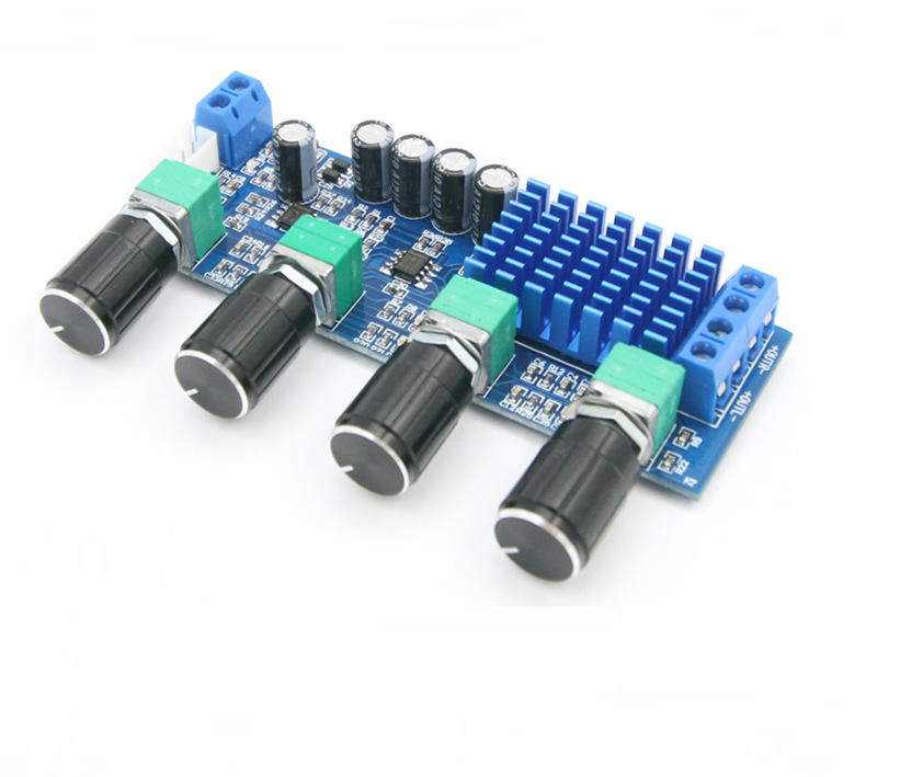 XH-M577 TPA3116D2 tablero del amplificador digital tablero del amplificador de audio de alta potencia de sintonización tablero del amplificador operacional 12-24V
