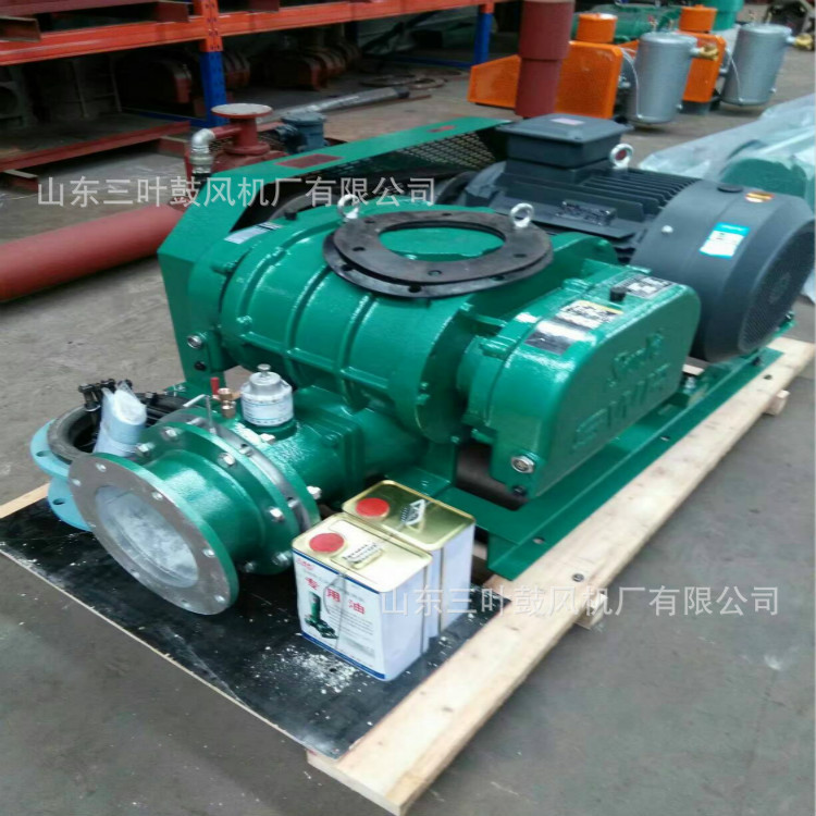 现货供应熔喷布用三叶罗茨鼓风机哪家好 污水处理罗茨鼓风机
